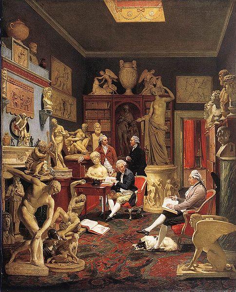 Johann Zoffany Charles Towneley in his Sculpture Gallery